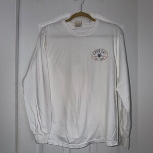 Comfort Colors White Long Sleeve Men's Tee